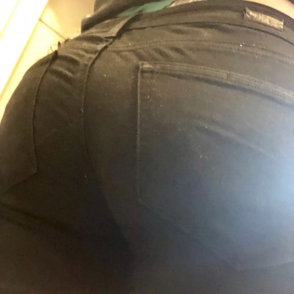 Black ripped Paige Jeans - Picture 2 of 2